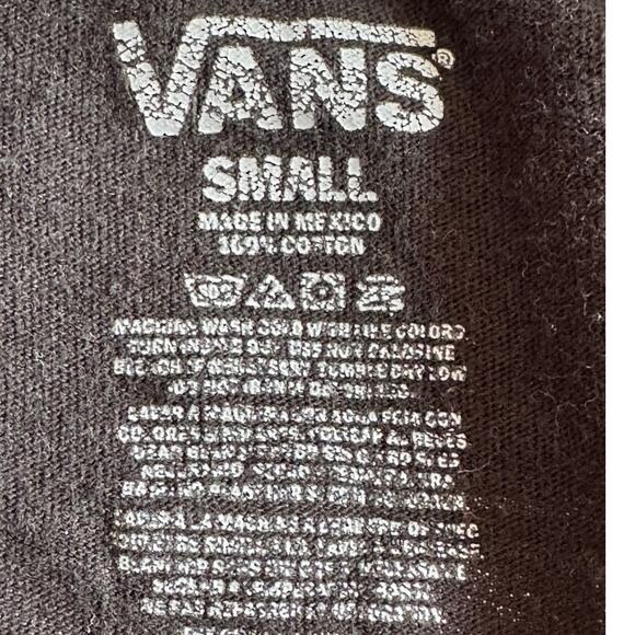 Mens T-Shirt Size Small Vans Classic Neon - Picture 7 of 9